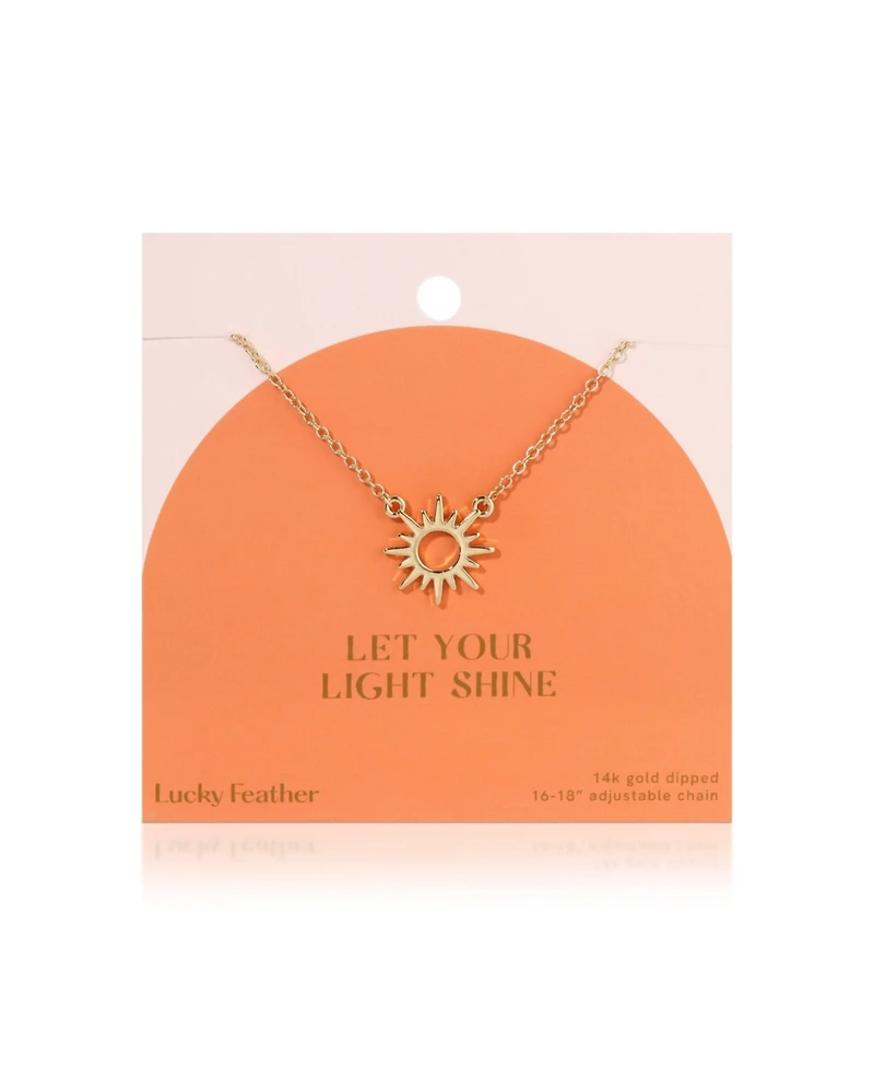 Lucky Feather Faith Collection Necklace