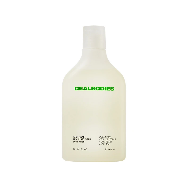 Dealbodies High Gear Aha Clarifying Body Wash