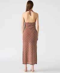 Steve Madden Women's Tatum Knit Halter Dress