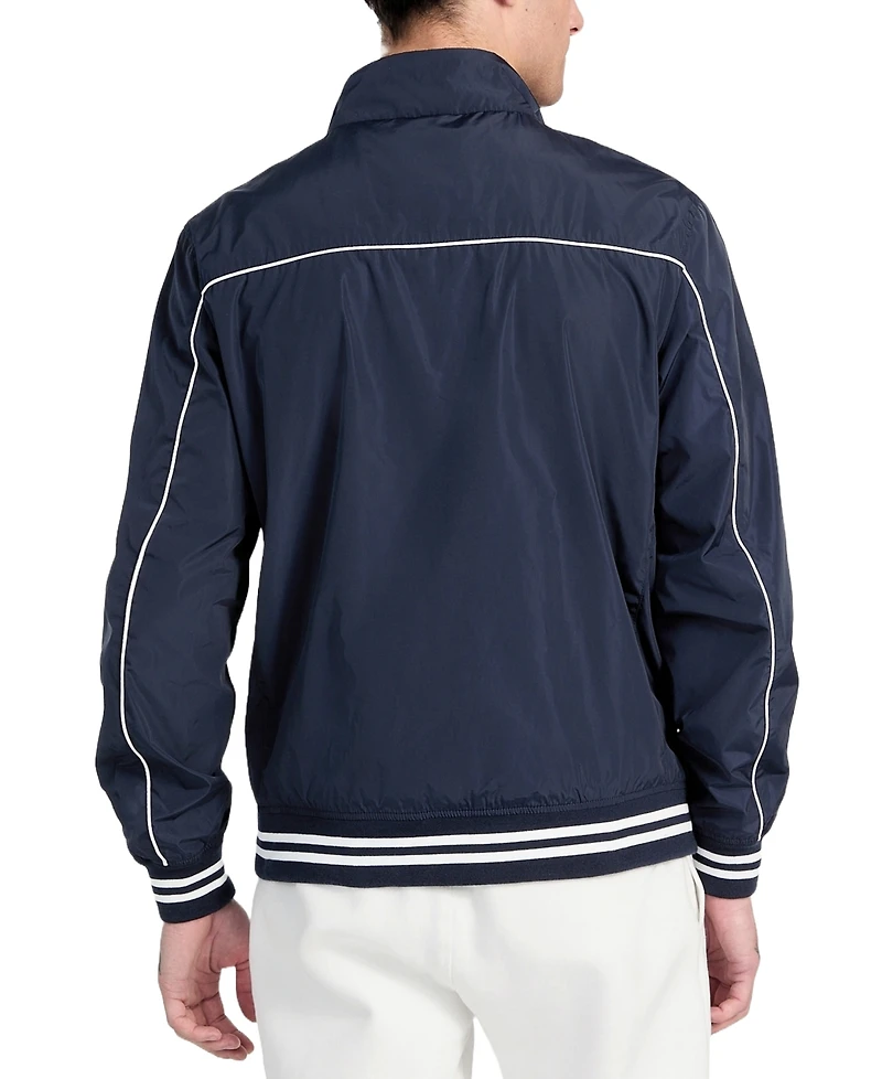 Guess Men's Regular-Fit Urban Stripe Bomber Jacket