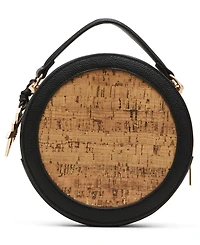 Anne Klein Cork Circle Small Crossbody Bag