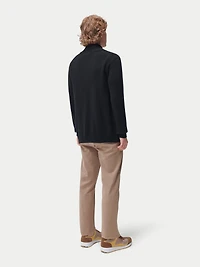 Gobi Cashmere Men's High Neck Full-Zip Cardigan