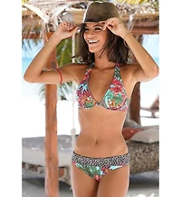 Lascana Women's Print Classic Bikini Swimsuit Bottom