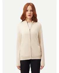 Gobi Cashmere Women's Full-Zip Cashmere Cardigan