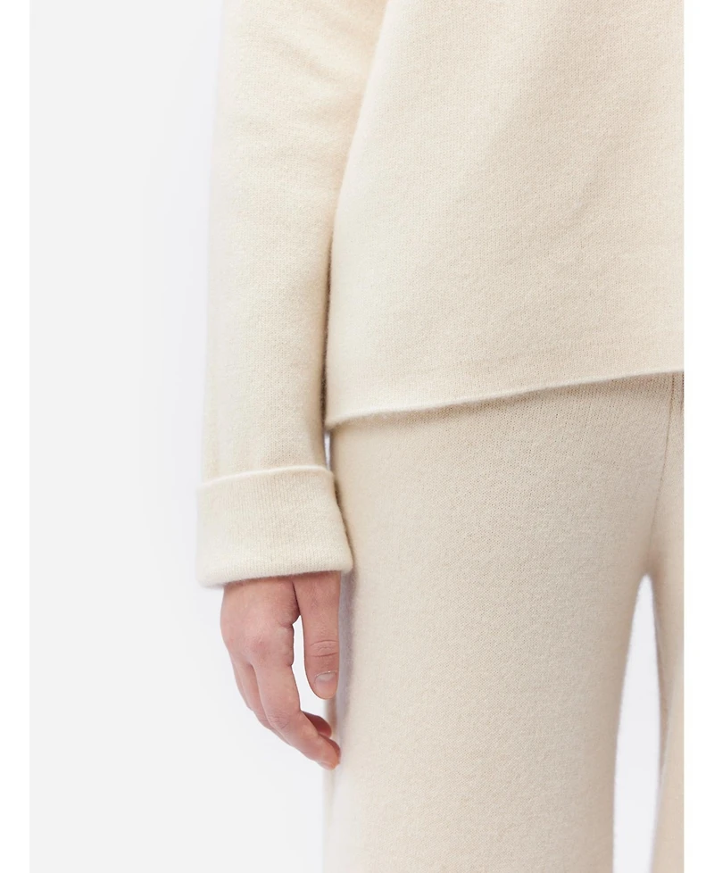 Gobi Cashmere Women's Cashmere Roll-Neck Sweater