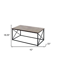 Set of Three Metal Coffee Tables for Modern Living Room Decor