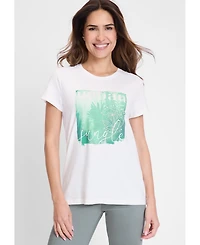 Olsen Women's Placement Print T-Shirt