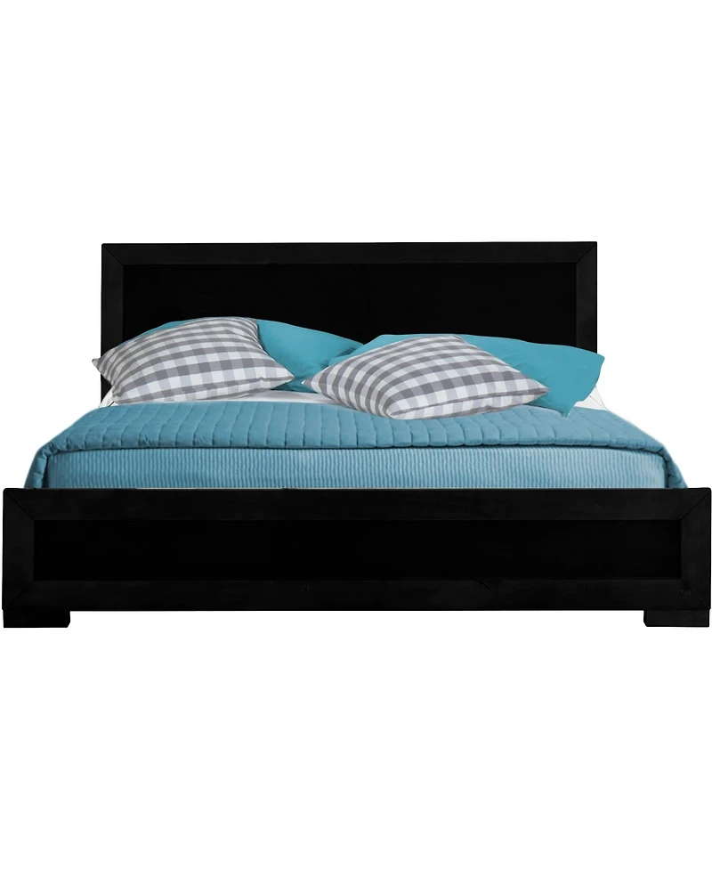 Manufactured Wood Bed Frame – Classic and Sturdy Construction