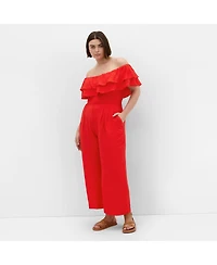 City Chic Plus Poppy Jumpsuit