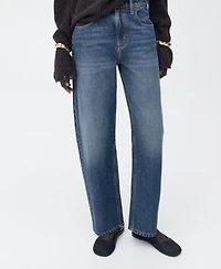 Mango Women's High-Rise Balloon Jeans