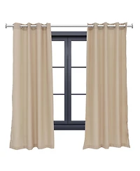 Simple Styles Indoor/Outdoor Curtain Panels with Grommet Tops