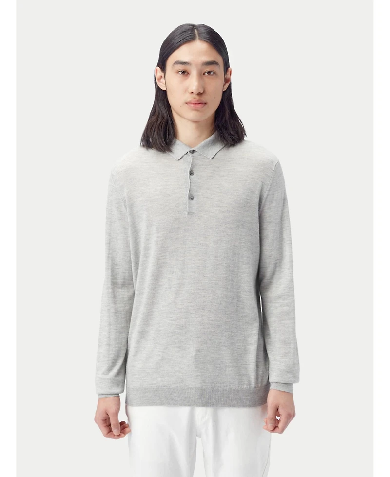 Gobi Cashmere Men's Silk Polo