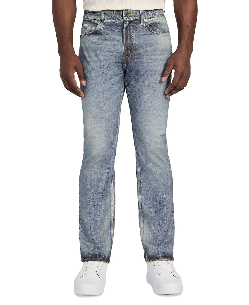 Guess Men's Rodeo Digitally Printed Stretch Regular-Fit Jeans