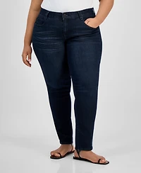 Democracy Trendy Plus AbSolution Straight-Leg Jeans