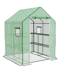 Mini Greenhouse – Compact and Convenient Growing Space for Indoor Plants, Herbs, and Seedlings