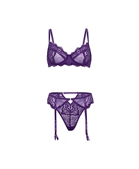 Oh La La Cheri Women's Margo Lace 2 Piece Set