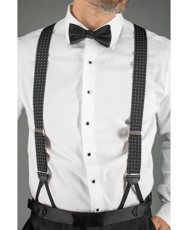 Trafalgar Sutton Tuxedo Stud Set Genuine Onyx (4 piece set)
