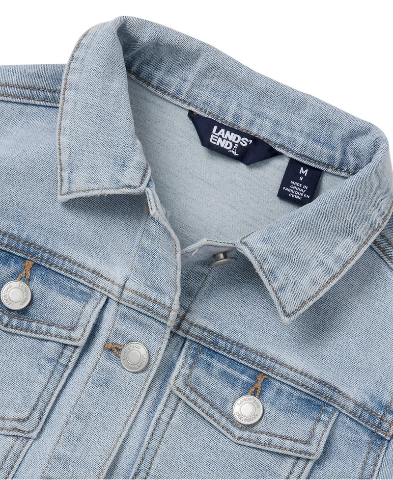 Lands' End Girls Denim Jacket