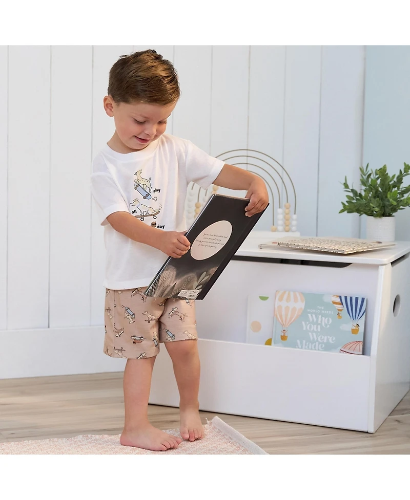 Gerber Toddler Boys 2-Piece Pajama Shorts Set