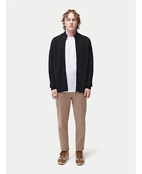 Gobi Cashmere Men's High Neck Full-Zip Cashmere Cardigan