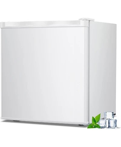Zafro 1.1 Cu. Ft. Small Upright Freezer – This compact mini freezer features removable shelves, an adjustable thermostat, and a reversible door