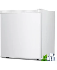 Zafro 1.1 Cu. Ft. Small Upright Freezer – This compact mini freezer features removable shelves, an adjustable thermostat, and a reversible door