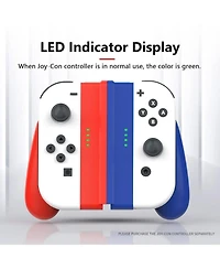 Detachable Controller Holder Grip Comfortable in Hands For Joy Con Gamepad Nintend Switch
