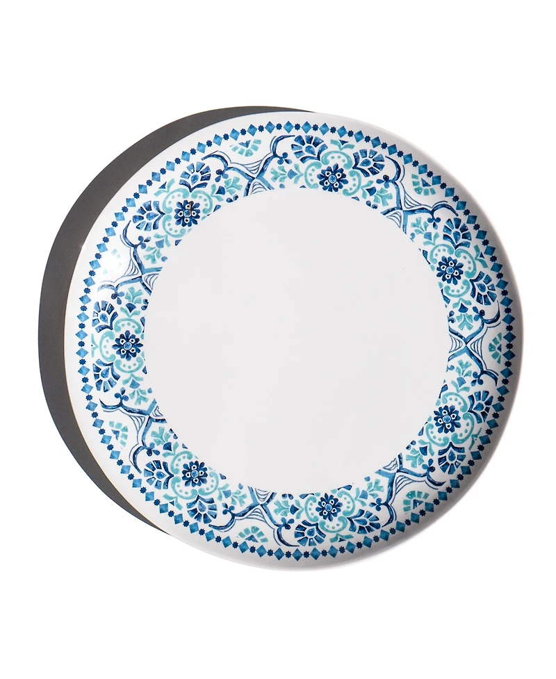 Abode Homewares Palazzo Tiles 6-Pc. Dinner Plates, Service For 6