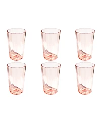 Abode Homewares Vines Etch Double Old Fashioned Glasses, Set of 6