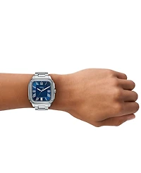 Fossil Men's Crosby Three-Hand Date Stainless Steel Watch