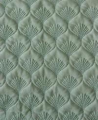 Levtex Merano Velvet Sea Spray Reversible Quilted Throw, 50" x 60"