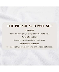 Linery & Co. Cotton Textured Bath Sheet, 68" x 35"