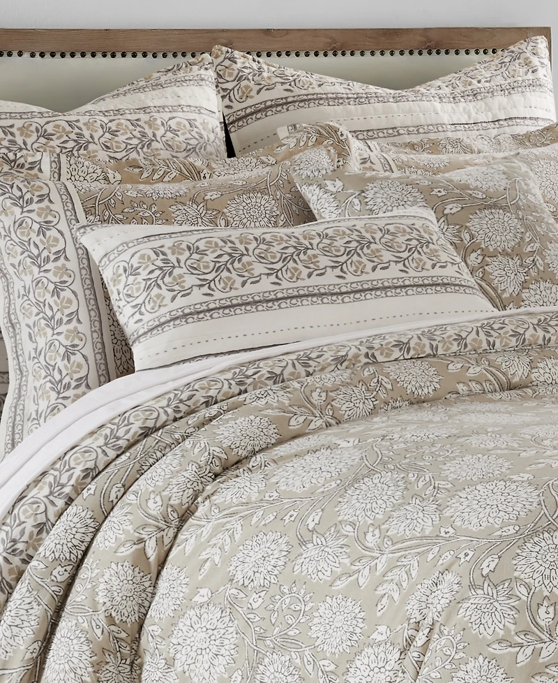 Levtex Adare Quilted Rectangle Decorative Pillow, 24" x 12"