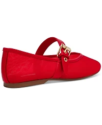 Dv Dolce Vita Women's Mulaney Mesh Buckle Mary Jane Flats