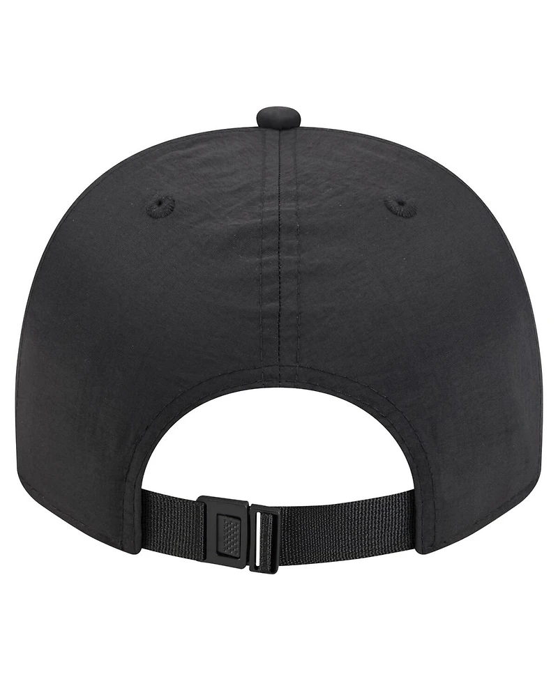 New Era Men's Black Golden State Warriors Injection Everyday Golfer Adjustable Hat