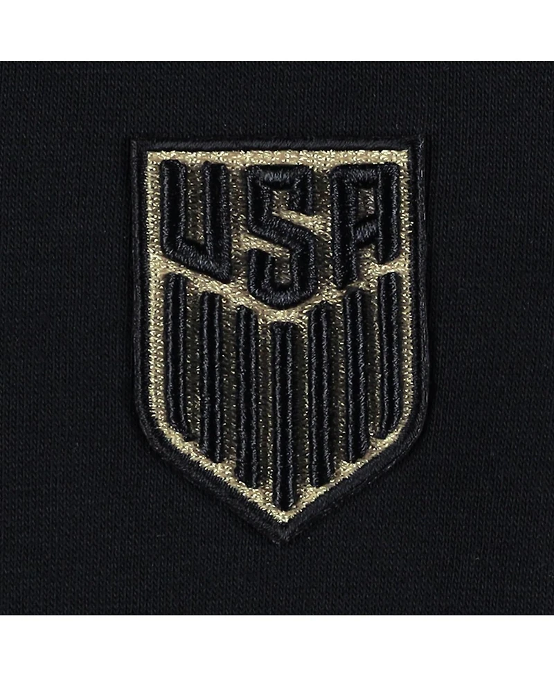 LevelWear Men's Black Usmnt Legacy Pullover Sweatshirt