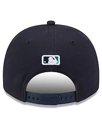 New Era Men's Navy Seattle Mariners 2025 Jackie Robinson Day Golfer Adjustable Hat
