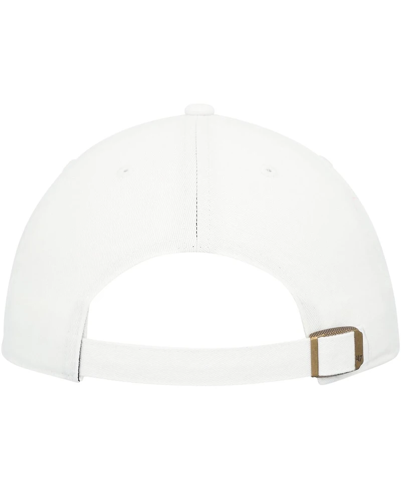 '47 Brand Men's White South Florida Bulls Clean Up Adjustable Hat