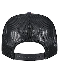 New Era Men's Navy/Black Chicago Bears Adventure Drinks Pattern 9SEVENTY Stretch-Snap Hat