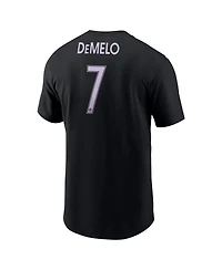 Nike Men's Savannah DeMelo Black Racing Louisville Fc Core Crew Neck T-Shirt