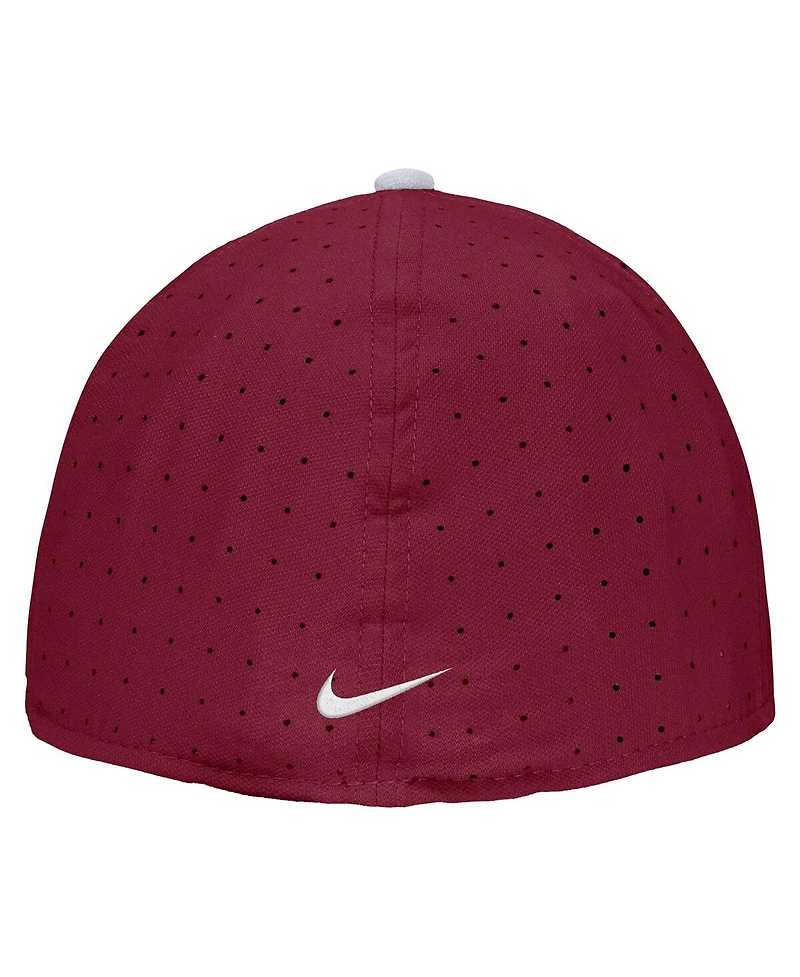 Nike Men's Crimson Washington State Cougars On-Field True Performance Baseball Fitted Hat