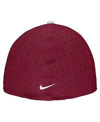 Nike Men's Crimson Washington State Cougars On-Field True Performance Baseball Fitted Hat