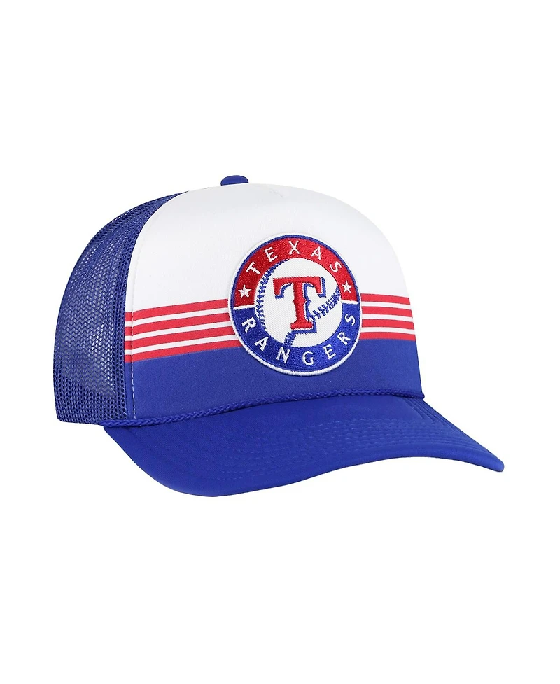 '47 Brand Men's Royal Texas Rangers Lift Off Foam Front Mesh Trucker Adjustable Hat