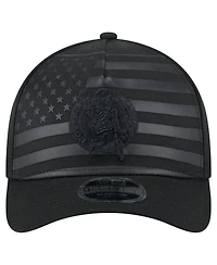 New Era Men's Black Boston Celtics Game Day Flag A-Frame 9FORTY Adjustable Hat