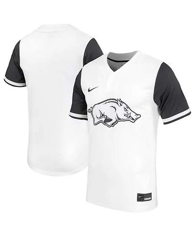 Nike Men's White Arkansas Razorbacks Replica Softball Jersey