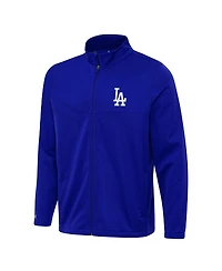 Antigua Men's Royal Los Angeles Dodgers Links 2 Full-Zip Golf Jacket