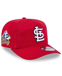 New Era Men's Red St. Louis Cardinals 2025 Jackie Robinson Day Golfer Adjustable Hat