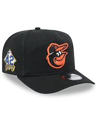 New Era Men's Black Baltimore Orioles 2025 Jackie Robinson Day Golfer Adjustable Hat