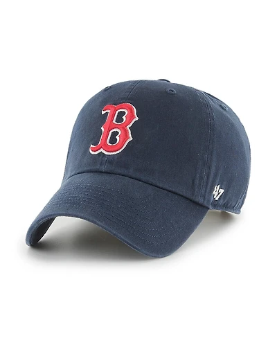 '47 Brand Big Boys and Girls Navy Boston Red Sox Clean Up Adjustable Hat