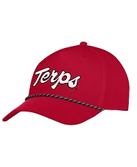 Under Armour Men's Red Maryland Terrapins Driver Rope Adjustable Hat